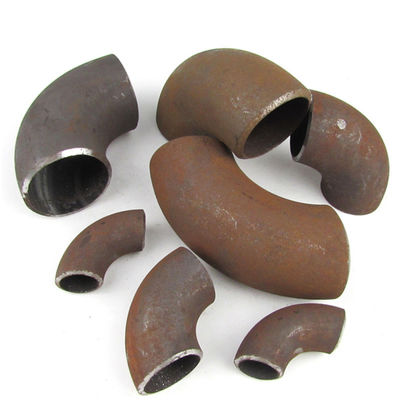 Qualität  Oil Gas Water Industria Stainless Steel Carbon Steel Butt Welded To Pipe Fitting 90 Degree Elbow usine