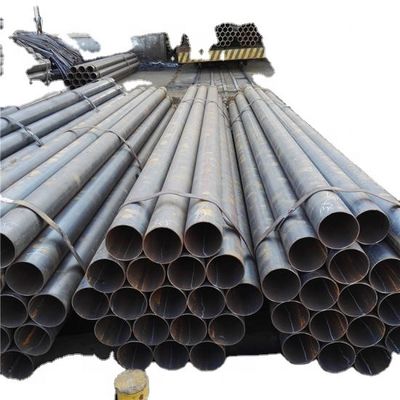 Qualität  High Quality 40 Inch Gas Schedule ERW Welded 6 Carbon Black Steel Pipe Transmission usine